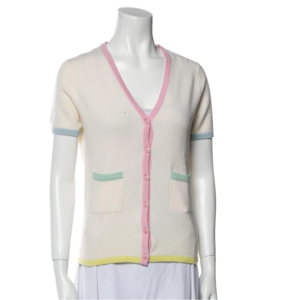 CHANEL Vintage Cruise Collection 1998C Sweater 42 SMALL